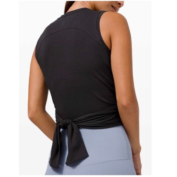 NWT Lululemon 2021 Gather and Grow Tank Sleeveless
Wrap Tie Cropped-X13 - Picture 3 of 7